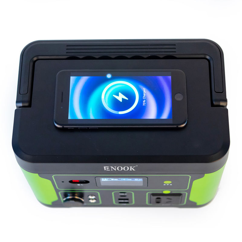 Solar Outdoor Emergency Portable Power Station 500W LFP Baterai Jenis