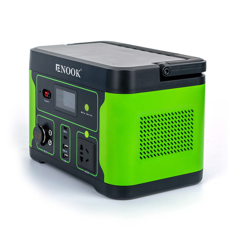 Solar Outdoor Emergency Portable Power Station 500W LFP Baterai Jenis