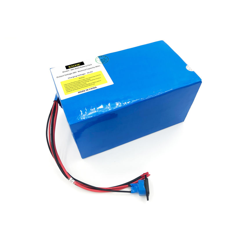 Enook 48V 60V 72V 40ah Sepeda Listrik Baterai Lithium Ion Jenis Biru Disesuaikan