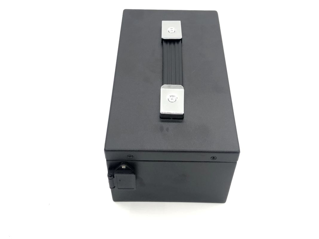 Baterai sepeda tipe E hitam 20A 48v 20ah Lithium Ion Baterai sel