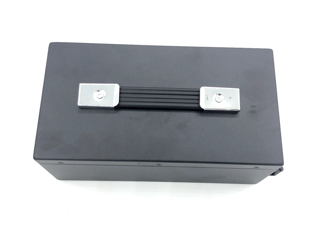Baterai sepeda tipe E hitam 20A 48v 20ah Lithium Ion Baterai sel