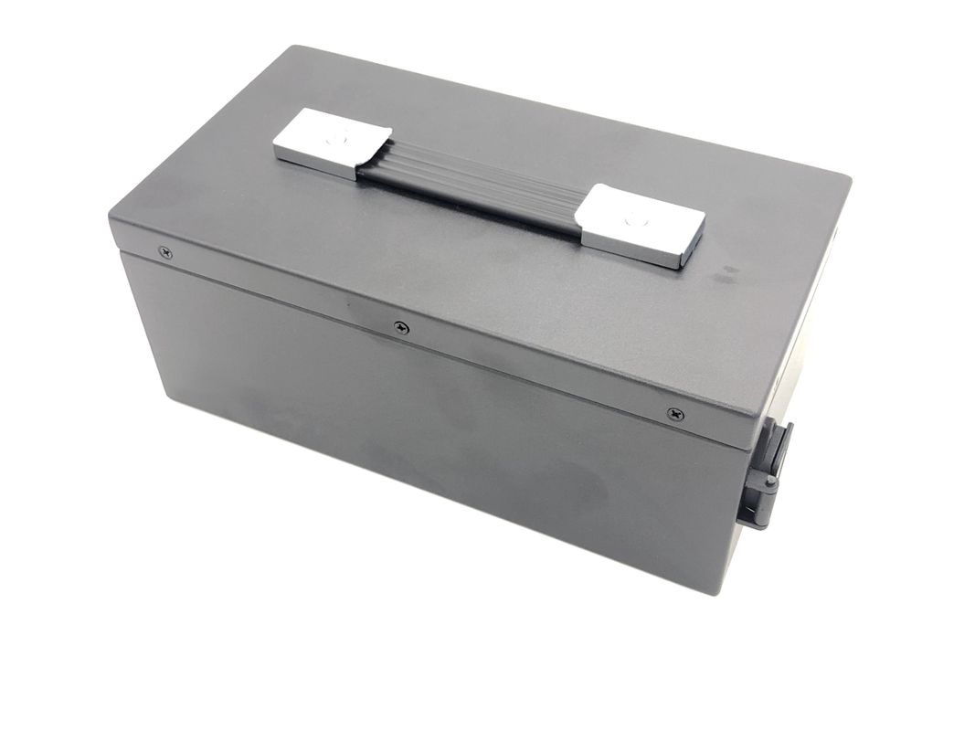 Baterai sepeda tipe E hitam 20A 48v 20ah Lithium Ion Baterai sel