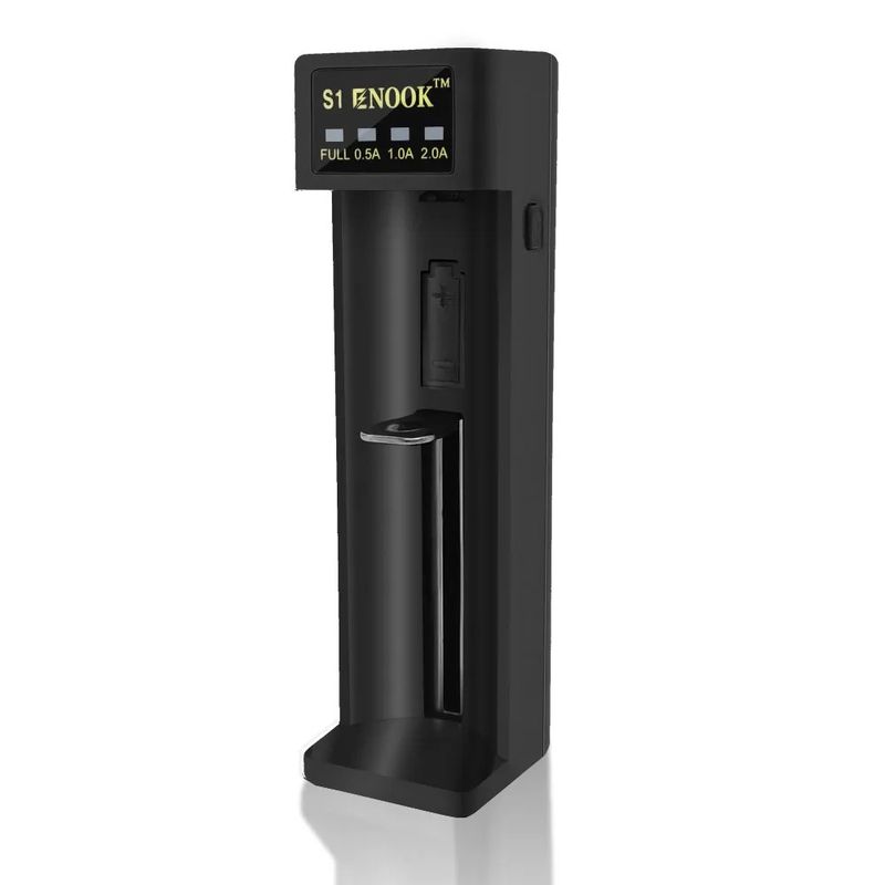 3.7V 2A Lithium Ion Battery Charger 18650 26650 16340 18490 21700 20700 Baterai