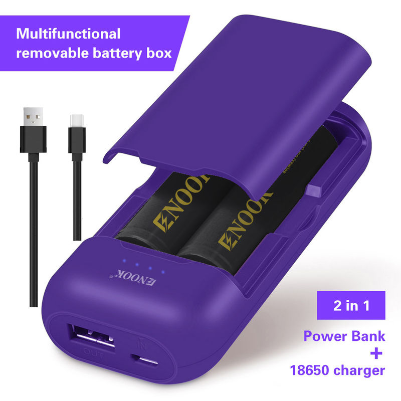 18650 21700 Lithium Ion Battery Charger Fast Charging Type C Input dan Output