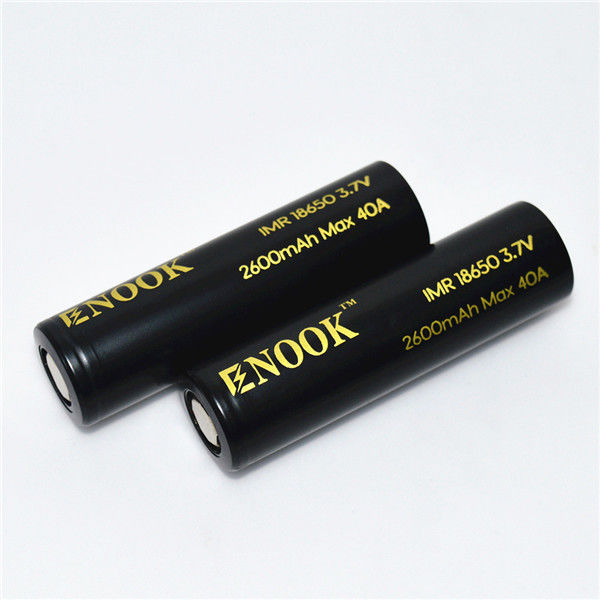 Enook tingkat tinggi debit 18650 globe baterai enook 18650 2600mAh 40A 18650 lithium ion baterai