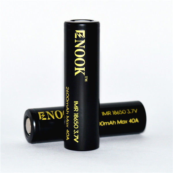 Enook tingkat tinggi debit 18650 globe baterai enook 18650 2600mAh 40A 18650 lithium ion baterai