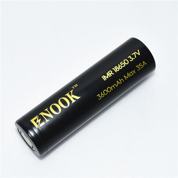 Tingkat debit tinggi 3600mAh Max 35A 18650 baterai isi ulang 3.7V Baterai lithium ion