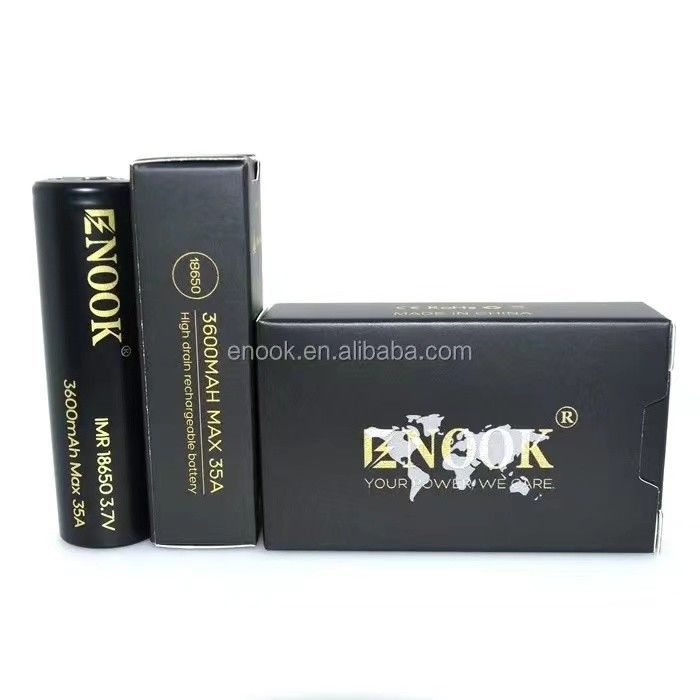 MAX 35A Lithium Ion Battery Cell 3.7 V 3600mAh 18650 Untuk senter