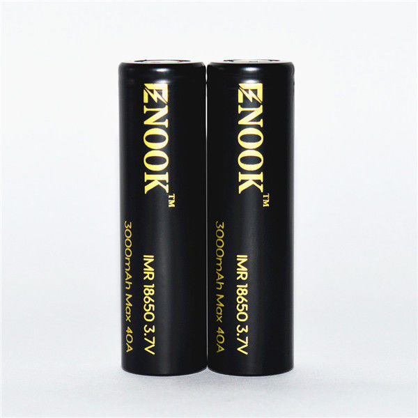 Baterai lithium ion kapasitas tinggi baterai lithium ion 40A 18650 3.7 V 3000mah
