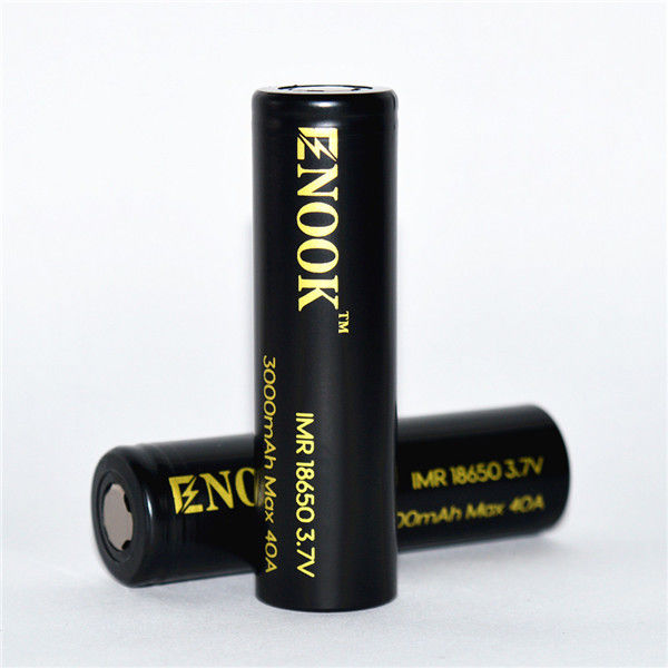 Baterai lithium ion kapasitas tinggi baterai lithium ion 40A 18650 3.7 V 3000mah