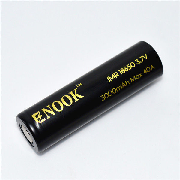 Baterai lithium ion kapasitas tinggi baterai lithium ion 40A 18650 3.7 V 3000mah
