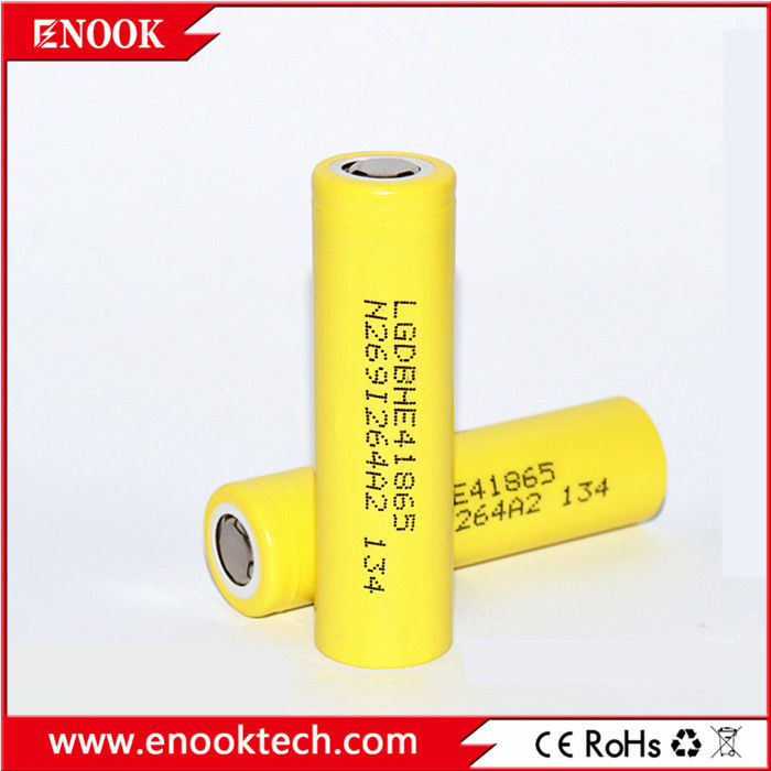 Baterai HE4 grosir, ICR18650HE4 18650 2500mAh 3.6V baterai HE4, he2 35Amps 18650 3.7v baterai lithium ion polimer
