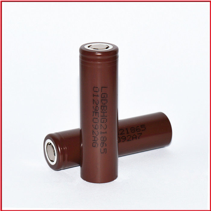 Asli HG2 20A 18650 Baterai sel datar atas 3.7 V 3000mah Lithium Ion Baterai