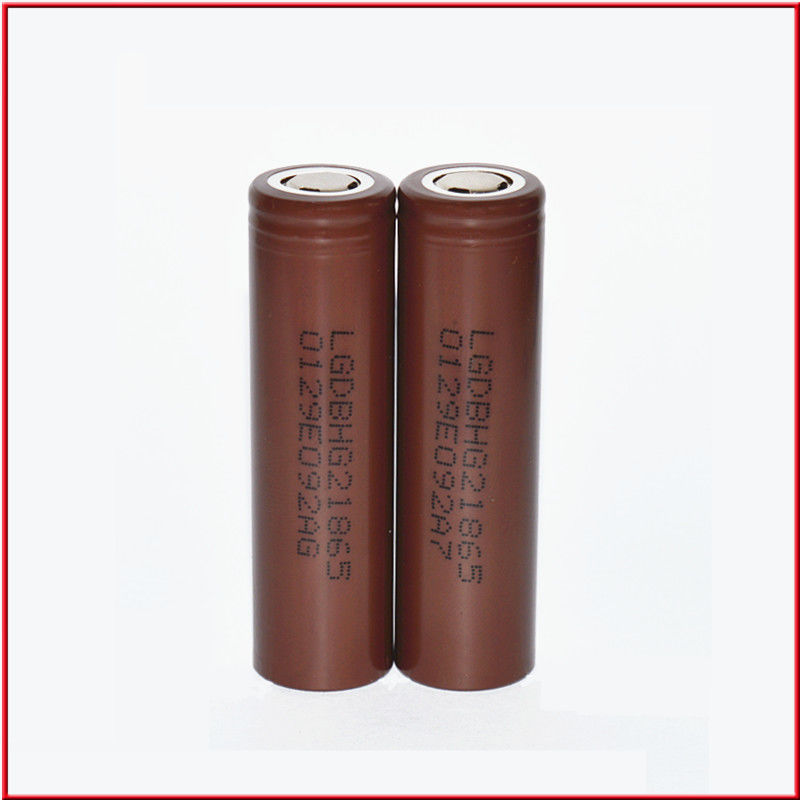 Asli HG2 20A 18650 Baterai sel datar atas 3.7 V 3000mah Lithium Ion Baterai