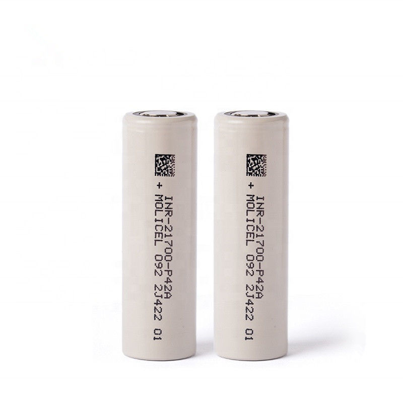 Otentik asli kelas-A molekul P42A INR-21700 4200MAH 3.6v baterai lithium isi ulang