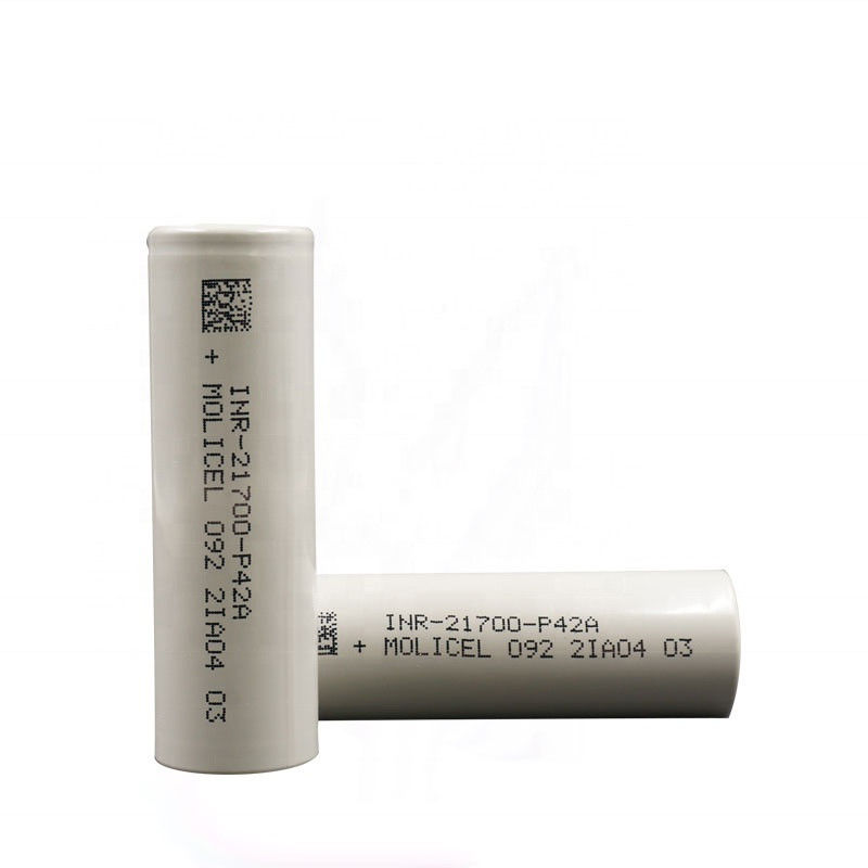 Otentik asli kelas-A molekul P42A INR-21700 4200MAH 3.6v baterai lithium isi ulang