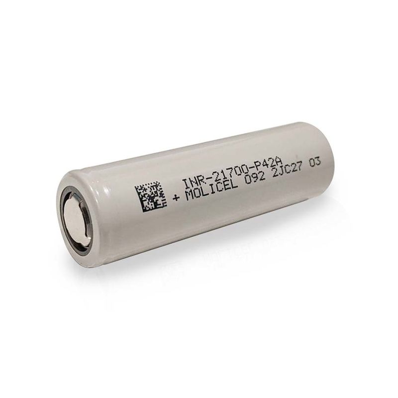 P42A Molekul Kapasitas Tinggi 21700 Li Ion Baterai 3.7v Lithium Baterai NCM Cell 4200mAh Mainan listrik 100% Otentik