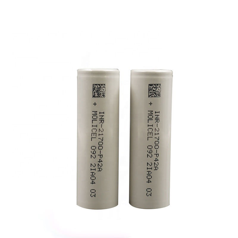 P42A Molekul Kapasitas Tinggi 21700 Li Ion Baterai 3.7v Lithium Baterai NCM Cell 4200mAh Mainan listrik 100% Otentik