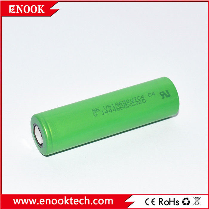 Baterai sepeda e grosir 3.6V 18650 US18650VTC4 2100mAh 18650 30A Max Baterai Penggerudi Tetap