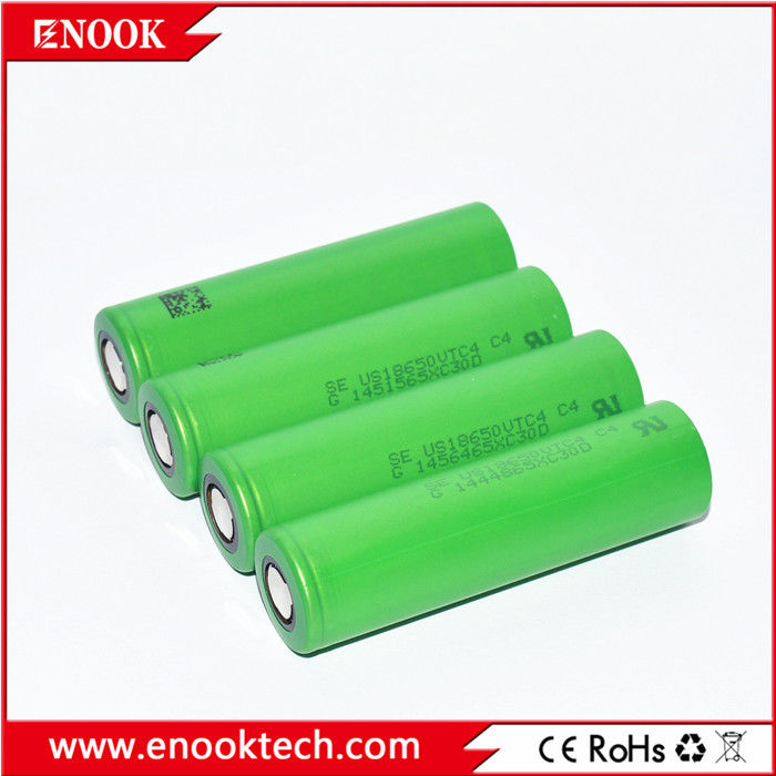 Baterai sepeda e grosir 3.6V 18650 US18650VTC4 2100mAh 18650 30A Max Baterai Penggerudi Tetap