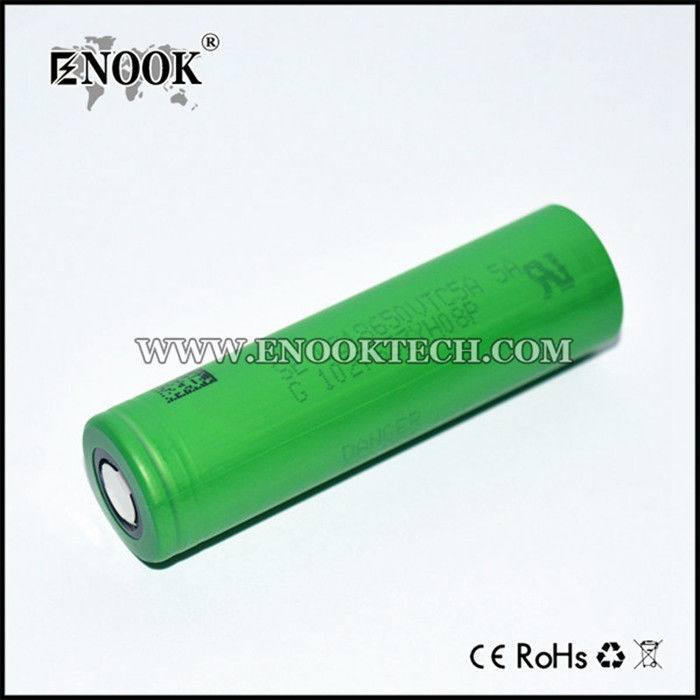 Spesifikasi baterai Vtc5 2600mAh grosir di baterai ion isi ulang 3.7V 18650 baterai