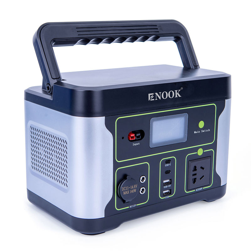 LiFePO4 Lithium Ion Battery dengan UPS dan dukungan Solar panel charging portable power station
