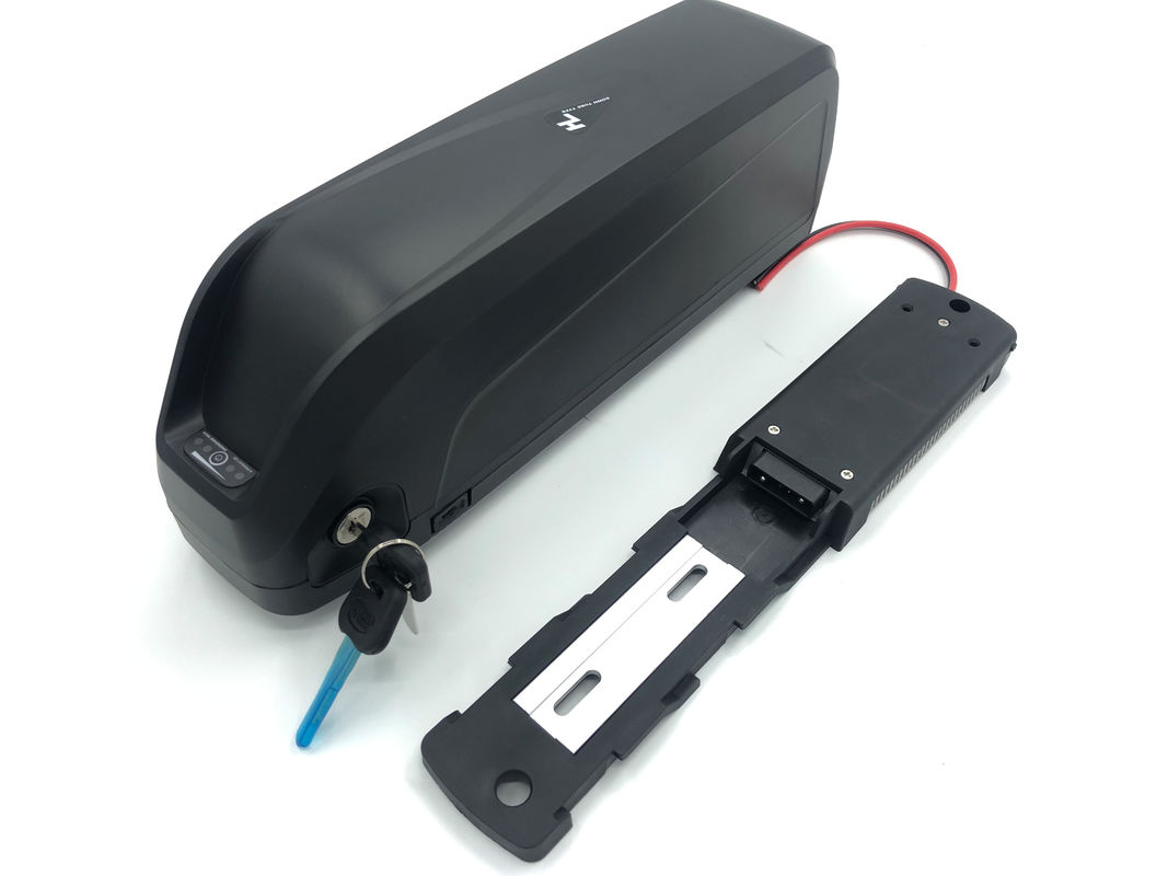 Baterai lithium ion bertenaga tinggi Hailong 48V 10Ah 500W Electric Bike Pack Untuk Sepeda Listrik