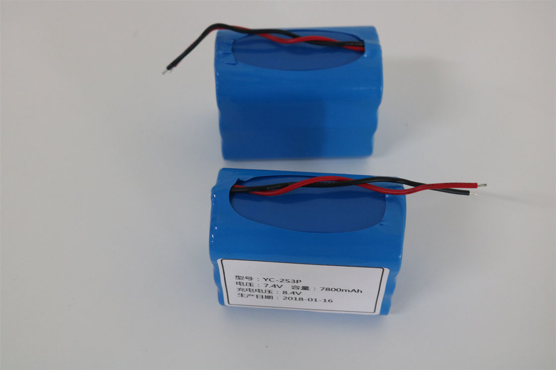 7.4 V 7800mah Lithium Ion Battery Pack Untuk E Bike Dan Mobil Motor Listrik