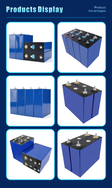 3.2V 230Ah Power LifePo4 Lithium Ion Battery Cell Untuk Alat Daya Kendaraan Listrik