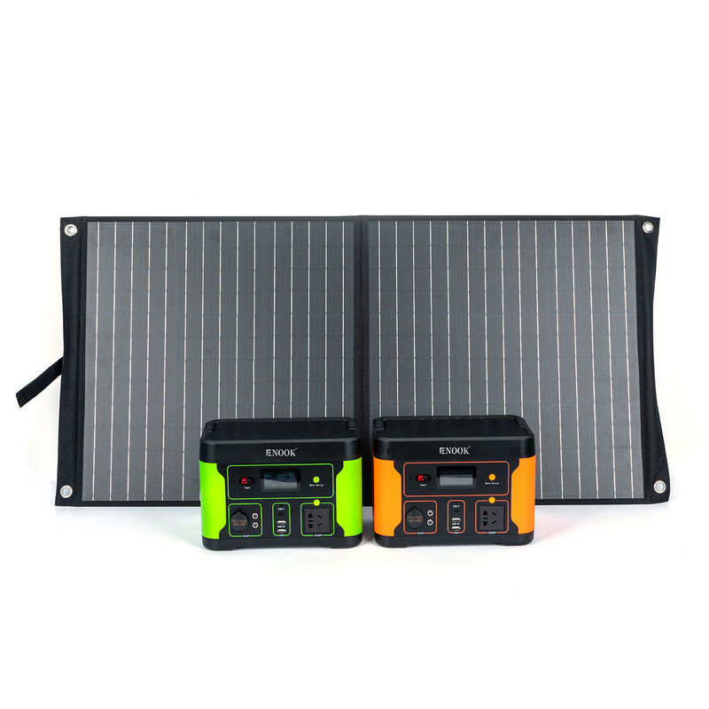 Versatile 300w-3000w Baterai Surya Ponsel Pembangkit Listrik Untuk Darurat