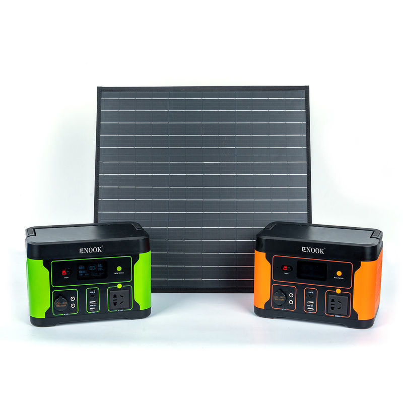 Versatile 300w-3000w Baterai Surya Ponsel Pembangkit Listrik Untuk Darurat