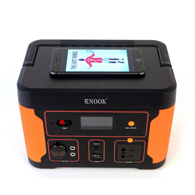 Versatile 300w-3000w Baterai Surya Ponsel Pembangkit Listrik Untuk Darurat