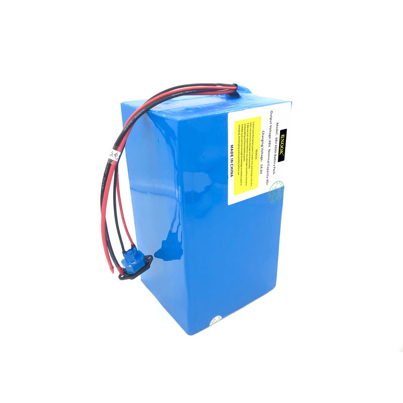 48V 40Ah 50A E Scooter Baterai Jenis Biru Lithium Ion E Baterai Sepeda Dengan Pengecas