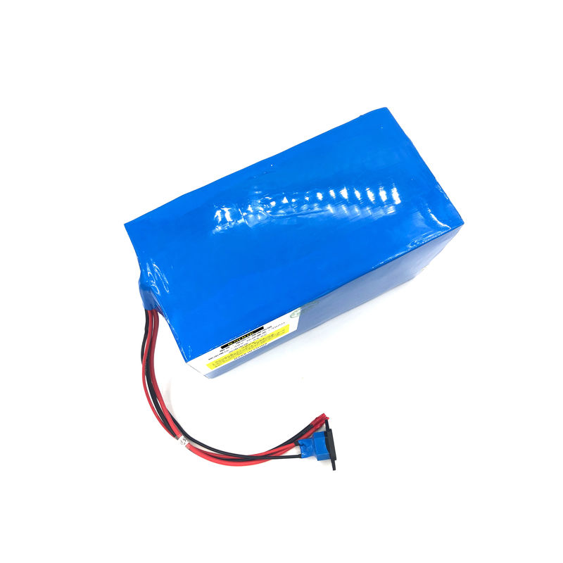 Blue Type 48V 40ah E Scooter Lithium Ion Baterai Disesuaikan Untuk Kendaraan Listrik