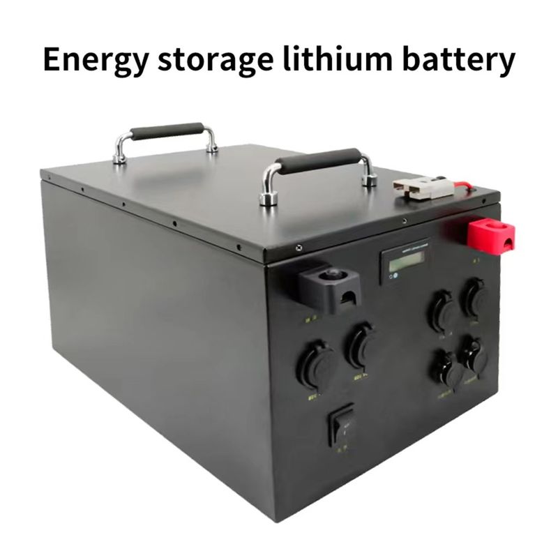 OEM Server Rack 100Ah 51.2 V Lithium Ion Baterai 5000W Lifepo4 Deep Cycle Baterai
