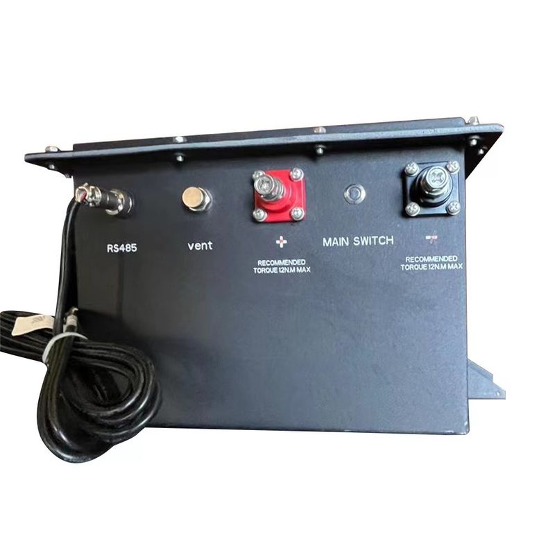 Baterai Recharge Golf Cart 12.8v 24v 36v 48v 51.2v 72v 100AH Lithium Ion Lifepo4 Baterai Dengan Piranti Lunak Cerdas BMS