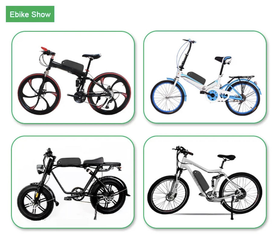 10ah 13ah 15ah 20ah 25ah 1000w 36v 48v 24v Lithium Hailong Ion Bafang listrik e sepeda Sepeda Paket Baterai Lithium Hitam
