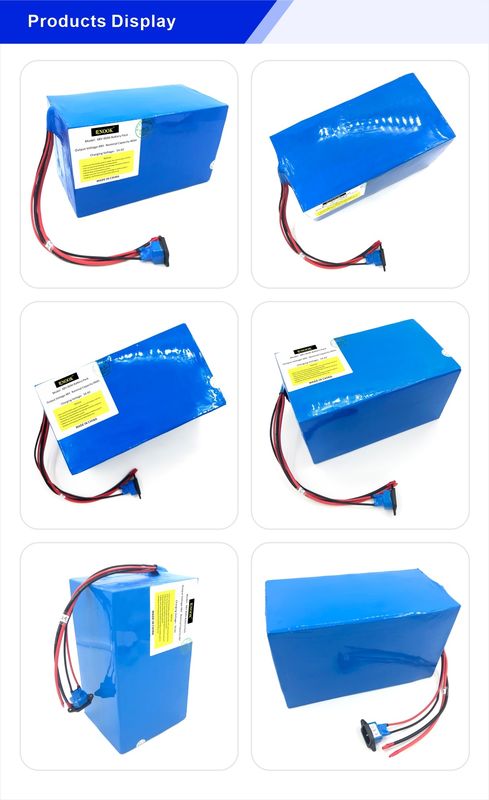 E Scooter Baterai 48V 12Ah 20Ah baterai lithium ion daya tinggi Enook baterai scooter listrik yang bisa dilepas