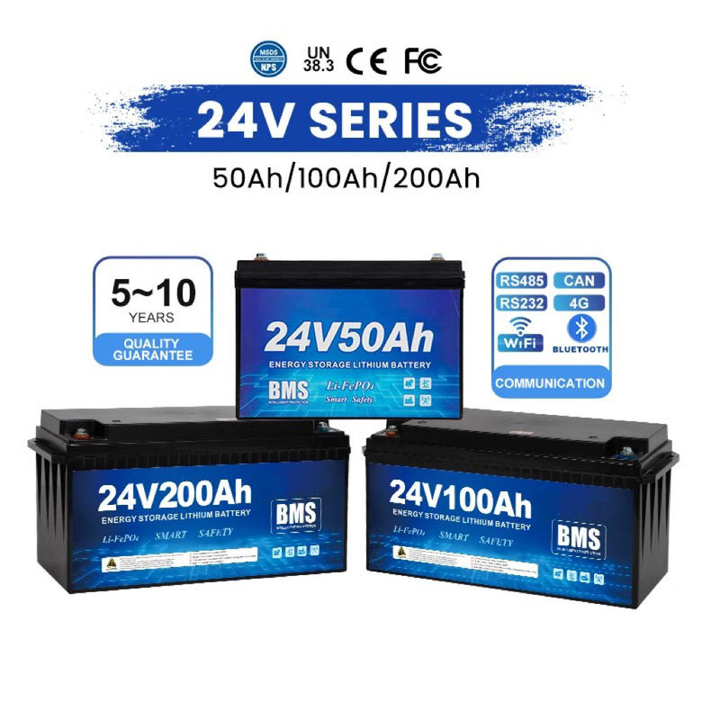 Paket Baterai Lithium Ion 24V 60V dengan arus puncak 240A 3s dan Baterai Ukuran 560x300x235mm