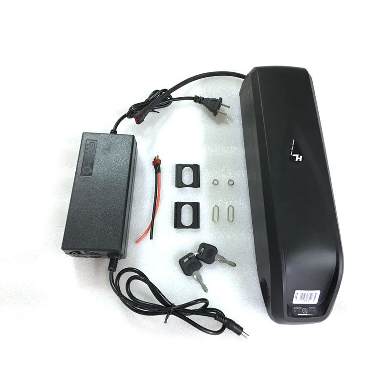 Baterai lithium ion tipe Hailong bertenaga tinggi 48V 10Ah 15A 500W Untuk Sepeda Listrik