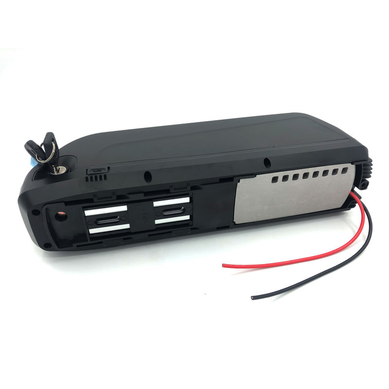 Baterai lithium ion tipe Hailong bertenaga tinggi 48V 10Ah 15A 500W Untuk Sepeda Listrik