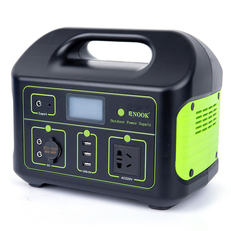 500Wh LiFePo4 Baterai Rumah Energi Penyimpanan Daya Surya 1000W Portable Power Station