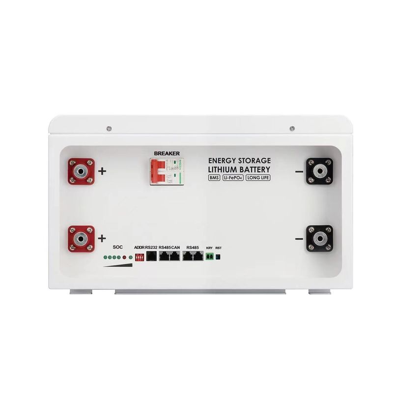 Enook Solar 5KWH 10KWH LifePO4 Lithium Baterai 24V 48V Energi Surya 200Ah Power Wall Lifepo4 Pack