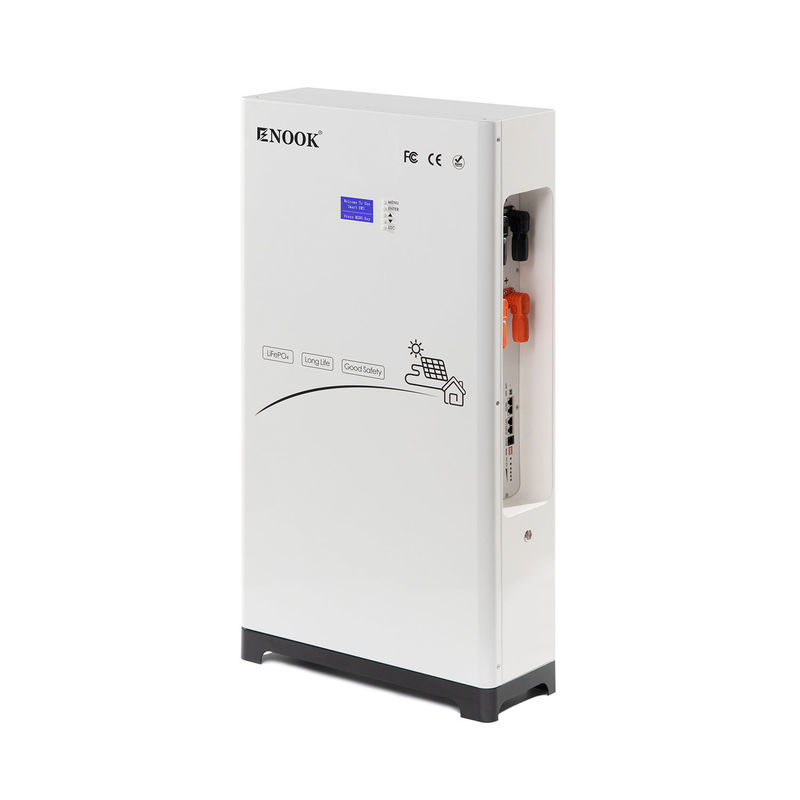 LifePO4 Lithium Battery Pack Sistem penyimpanan energi surya 51.2V Hybrid Grid IP20 10 ~ 20 Kwh