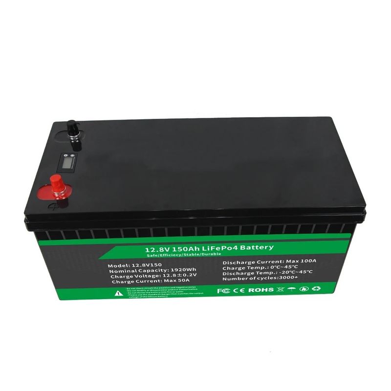 12.8v 100ah 150ah 105ah 200ah Lithium Ion Battery Pack Dengan Fungsi BMS Lanjutan Hidup Siklus Panjang