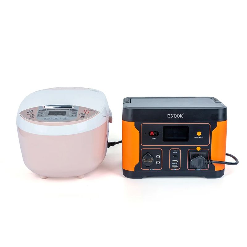 Versatile 300w-3000w Baterai Surya Ponsel Pembangkit Listrik Untuk Darurat