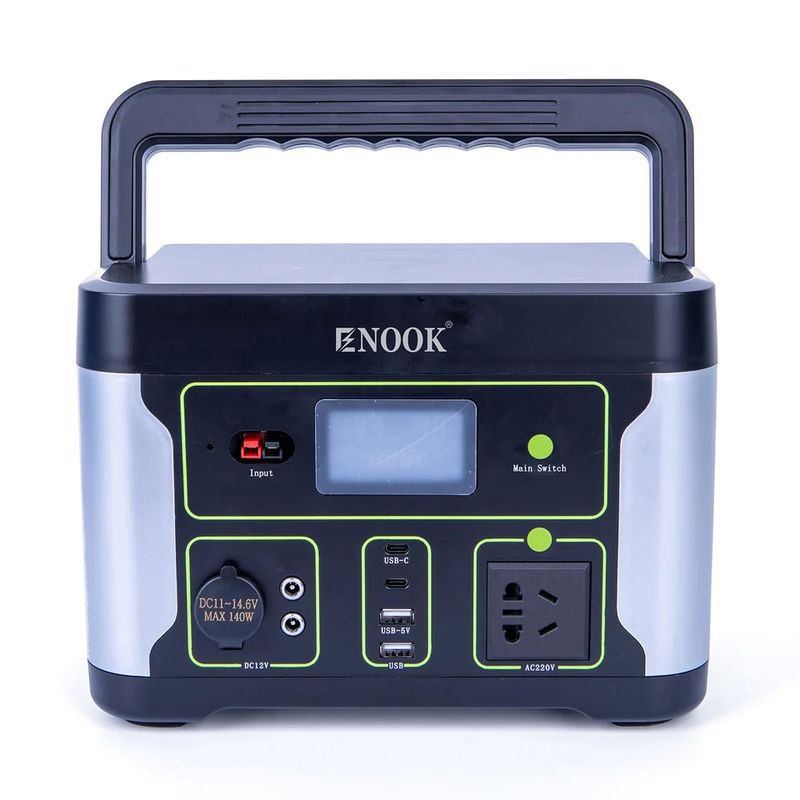 500W Solar Generator Solar Charging Portable Power Station Off Grid Untuk Camping Luar Ruangan