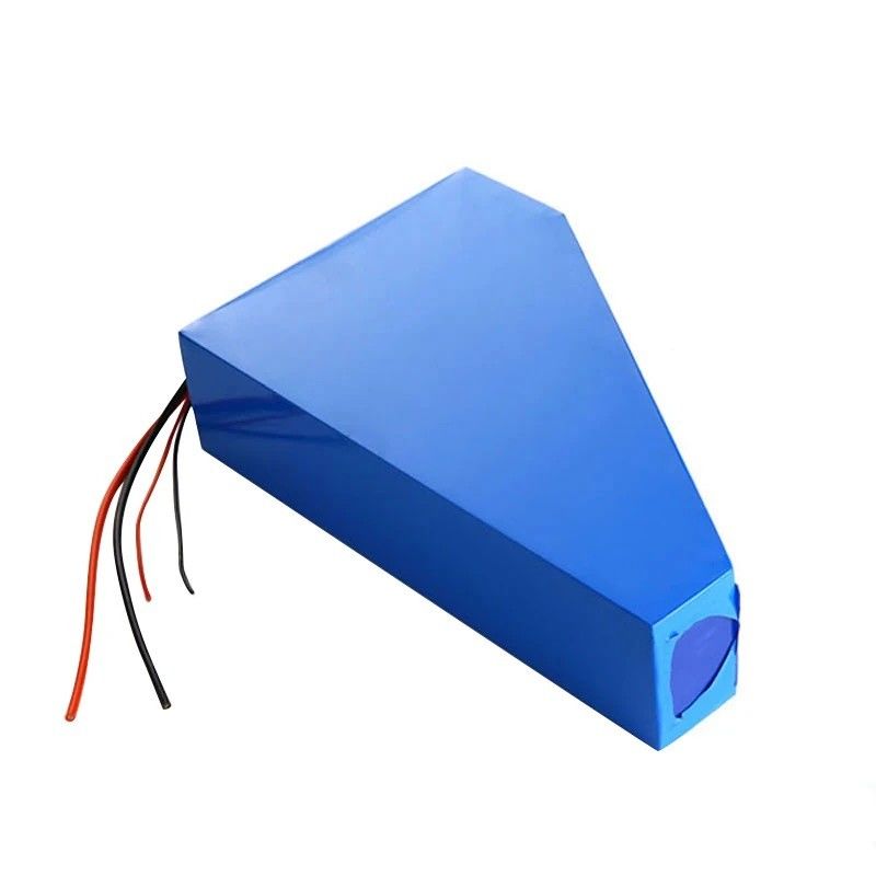 36V 48V 52V 60V 72V 20AH 25AH 30AH Triangle EBike Baterai Paket Lithium Baterai Untuk Mountain E Bike