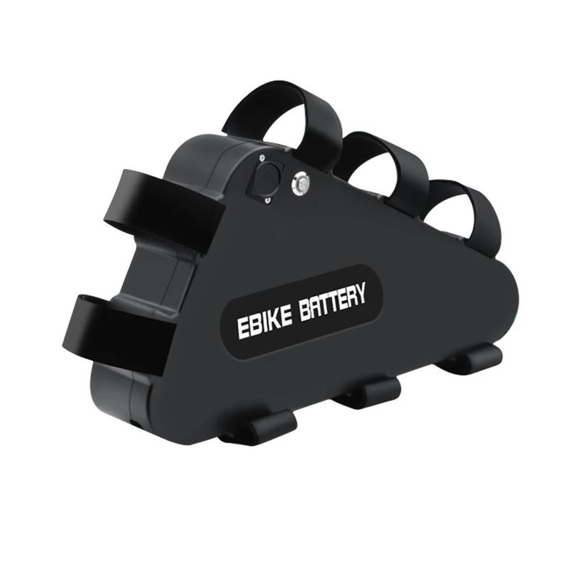 36V 48V 52V 60V 72V 20AH 25AH 30AH Triangle EBike Baterai Paket Lithium Baterai Untuk Mountain E Bike