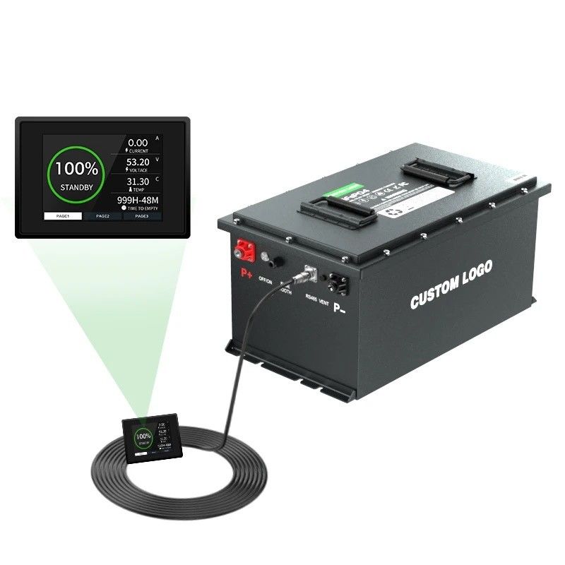 Baterai Lithium Ion dengan Bluetooth dan Tegangan Pengisian 58.4V